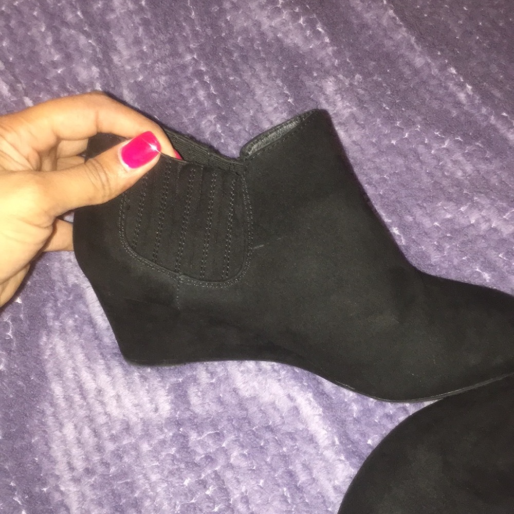 Black booties